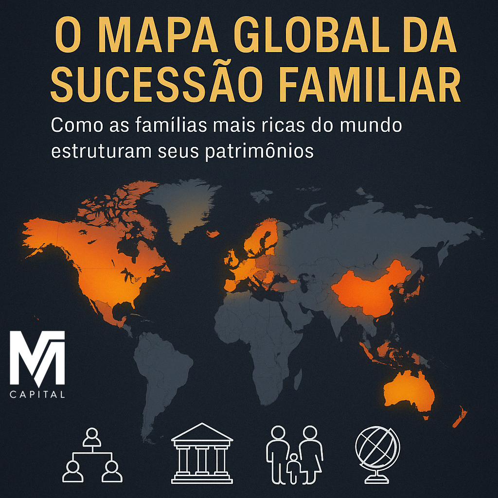 O Mapa Global da Sucessão Familiar: O Que os Países Mais Ricos Estão Fazendo para Não Perder Seu&nbsp;Patrimônio