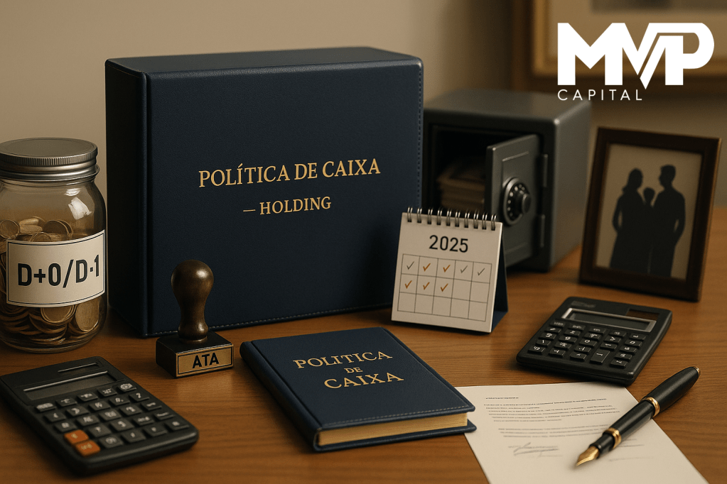 Caixa da Holding em 2025: onde estacionar o dinheiro sem sabotar a&nbsp;sucessão